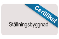 Certifikat Stallningsbyggnad